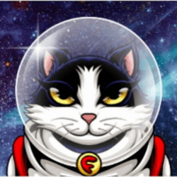 Felicette the Space Cat Logo