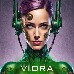 VIORA IS ONLINE लोगो