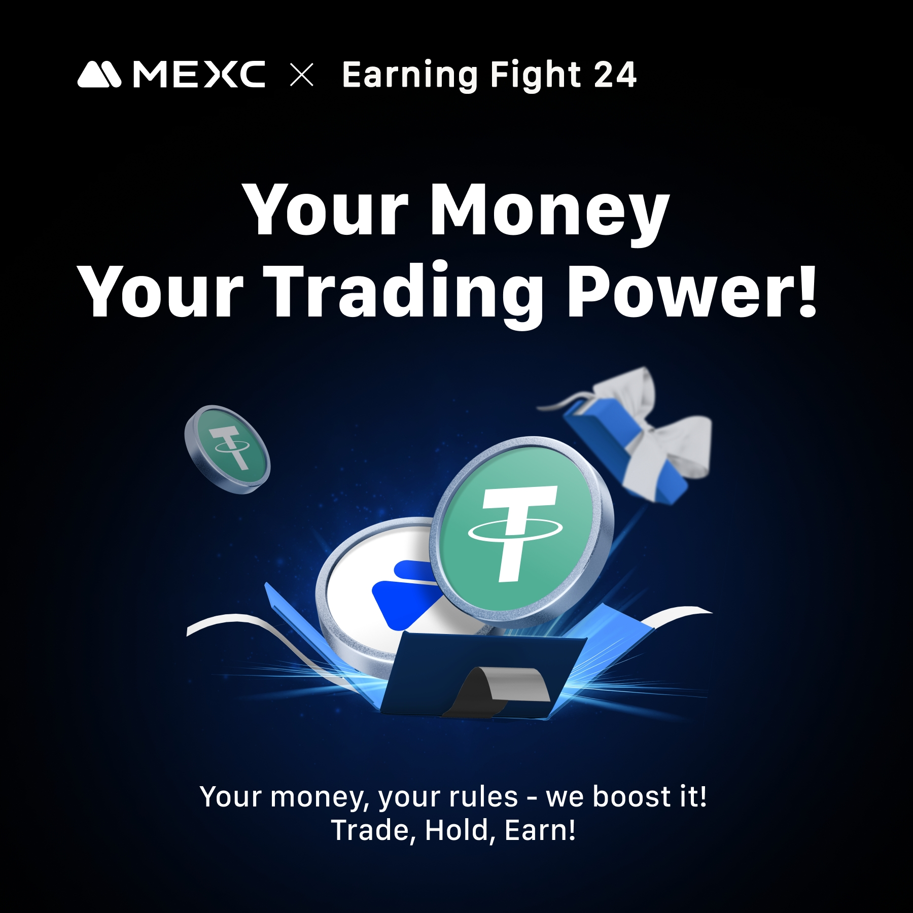 Your money, your trading power!