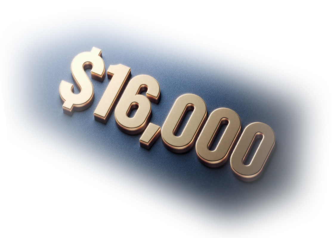 16,000 USDT in Rewards