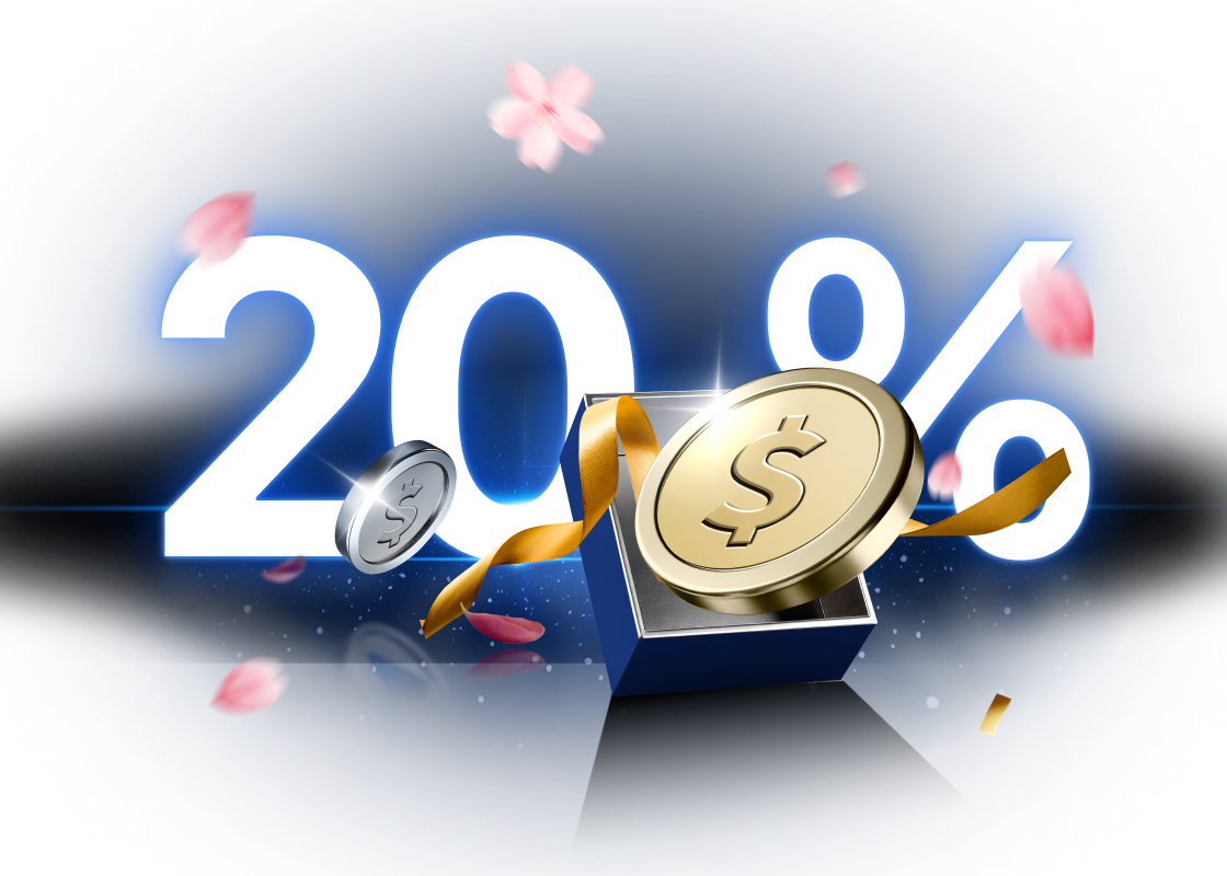 MEXC限定20%入金還元特典