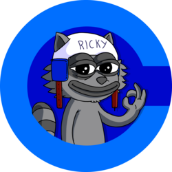 Ricky The Raccoon लोगो
