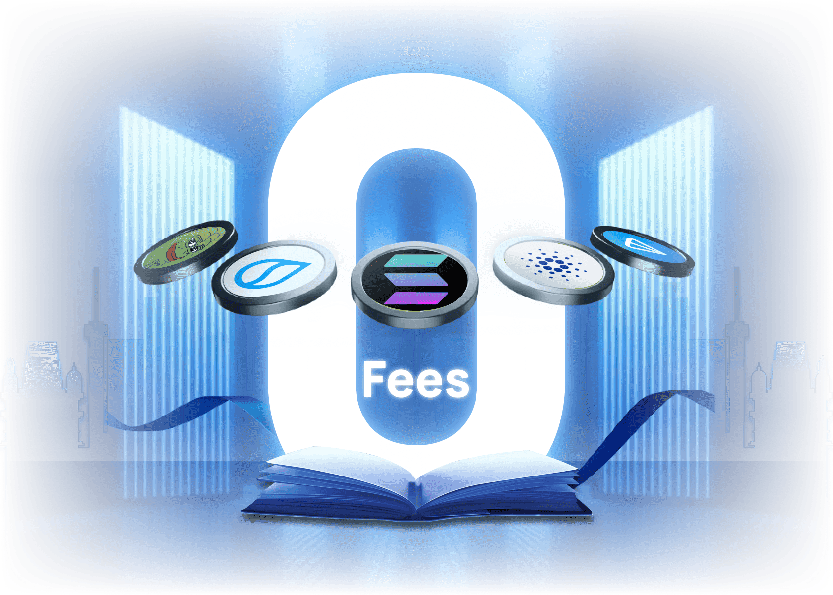 享受五大主流代幣零手續費