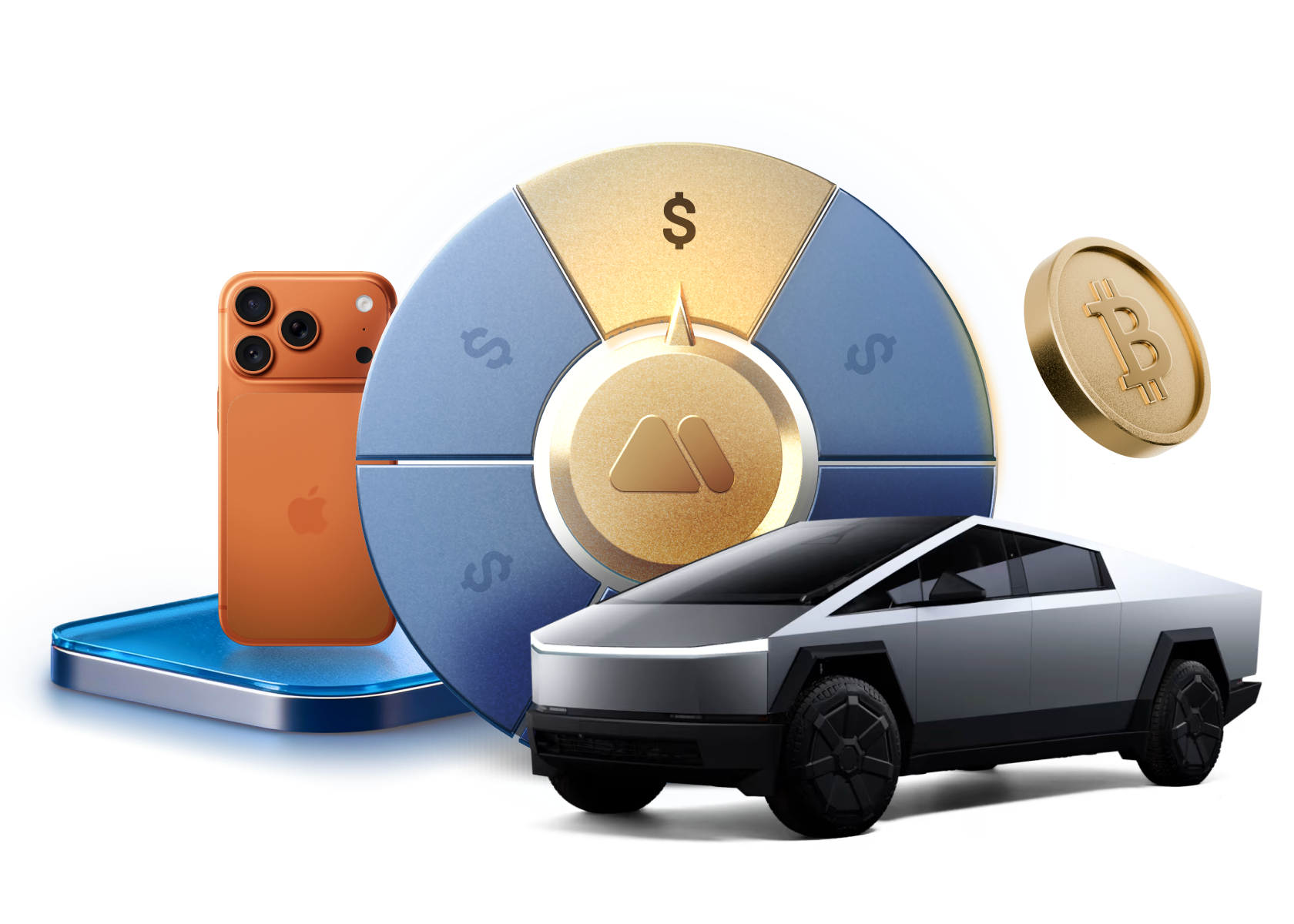 Spin & Win a Tesla Cybertruck!