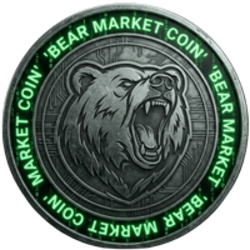 Bear Market Coin Logo