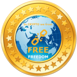 FREEdom coin लोगो