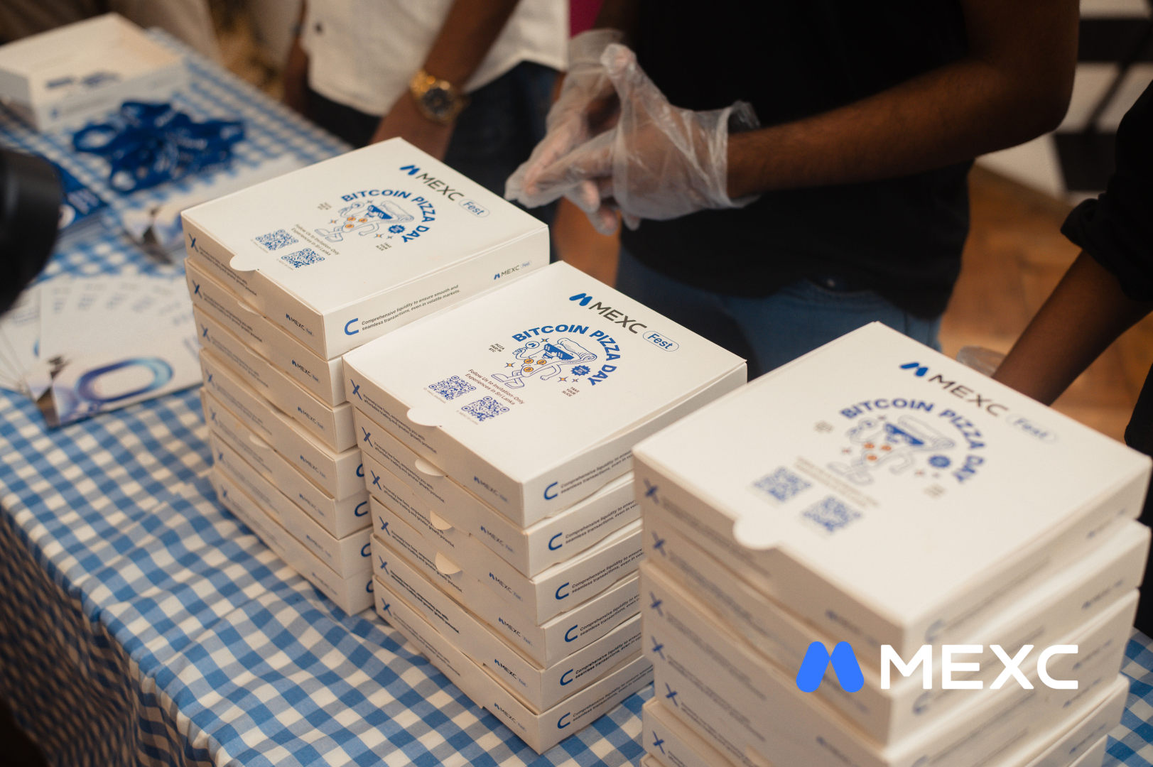 MEXC Fest Bitcoin Pizza Day - Pizza Truck Experience  