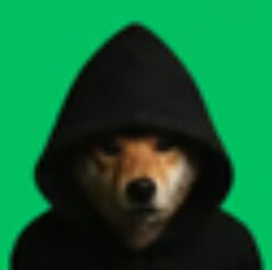 Dog In Hood