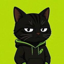 Larping Cat Logo