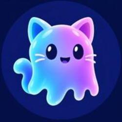 Aave Ghost Cat Logosu